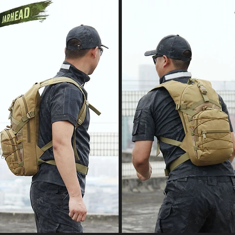 Outdoor Men Climbing Military Camouflage Tactical Hunting Backpack Women Travel Camping Hiking Riding Sport 3L Water Bag