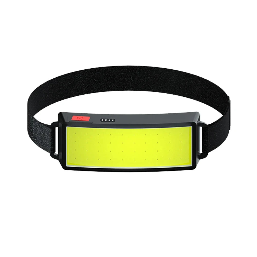 Powerful COB LED Headlamp Rechargeable Emergency Lantern for Outdoor Night Working Camping Supplies