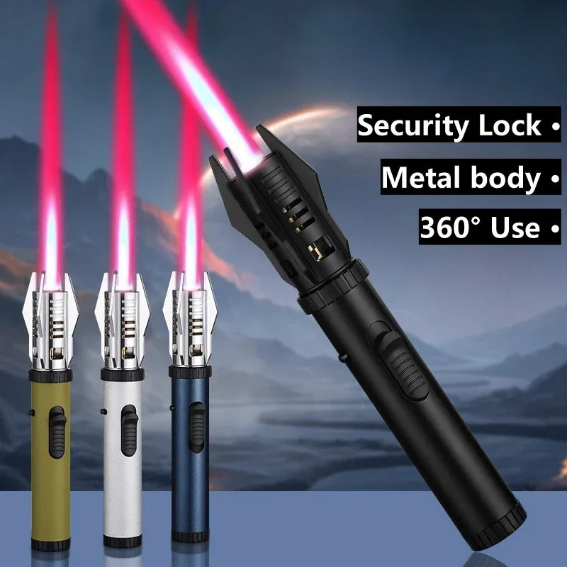 Metal Windproof Lightsaber Torch